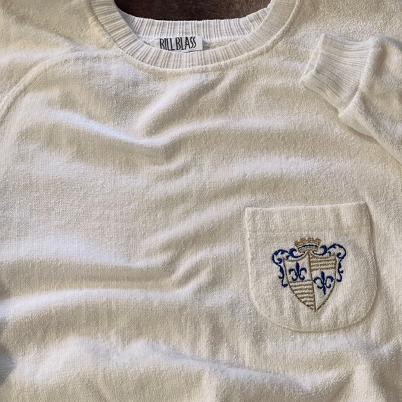 Vintage Bill Blass Terrycloth sweater HTF - Picture 2 of 7